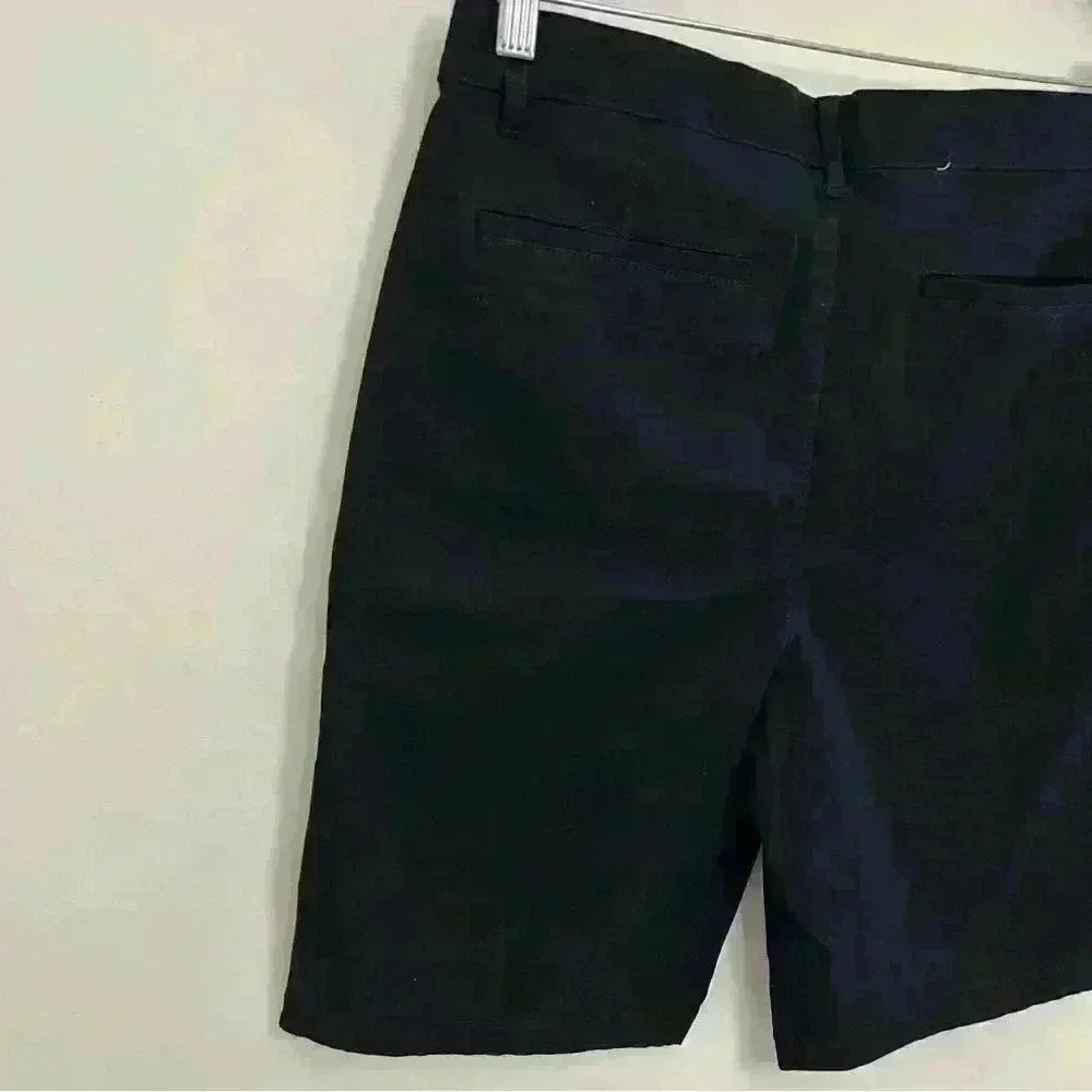 School Uniform Black Shorts Children's Place Bermuda Husky Taille Forte Size 14